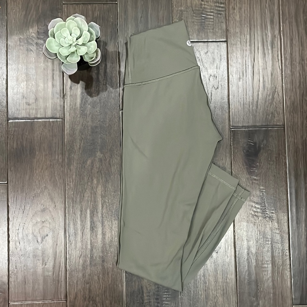 lululemon athletica Olive Green Leggings